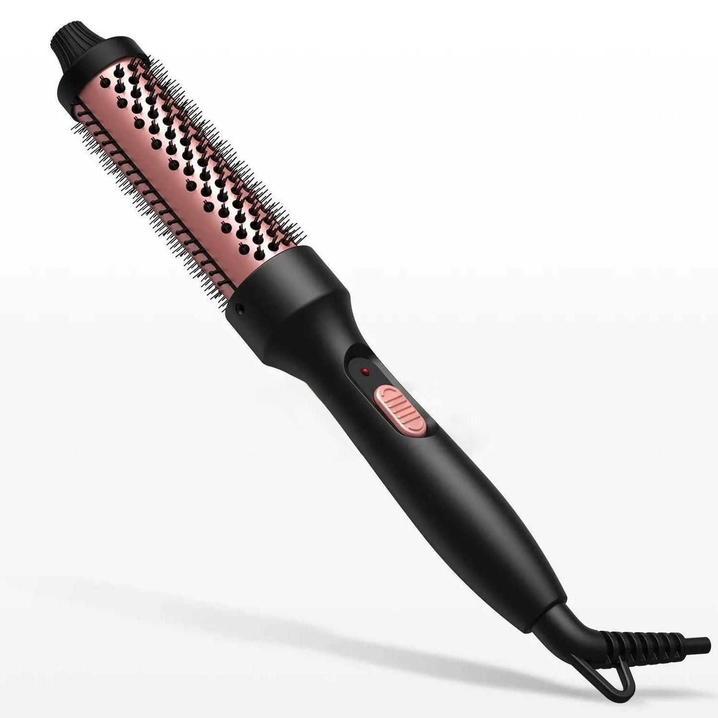 Smooth Curles 3 in 1 Thermal Brush Curling Iron Ceramic Hair Curler Roller Volumizing Brush Curling Comb new