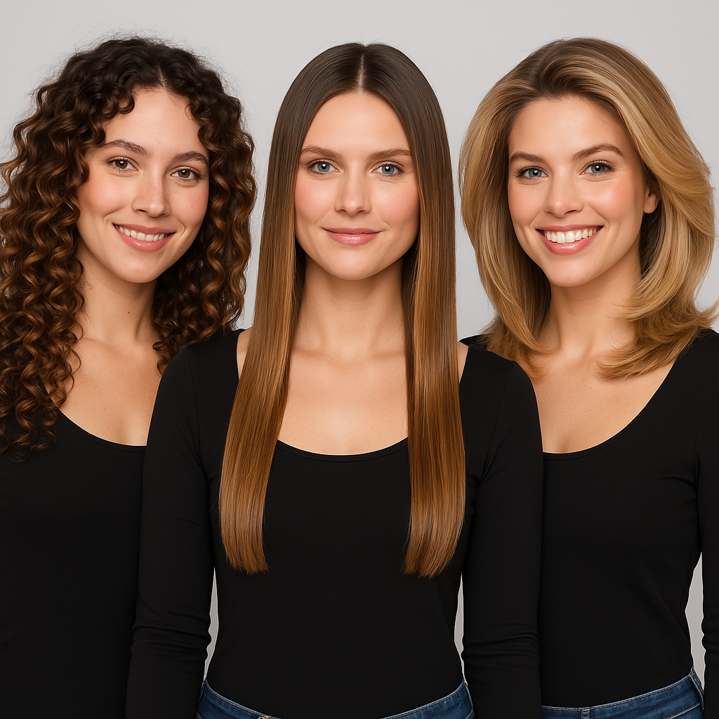 Smooth Curles 3 in 1 Thermal Brush Curling Iron Ceramic Hair Curler Roller Volumizing Brush Curling Comb new