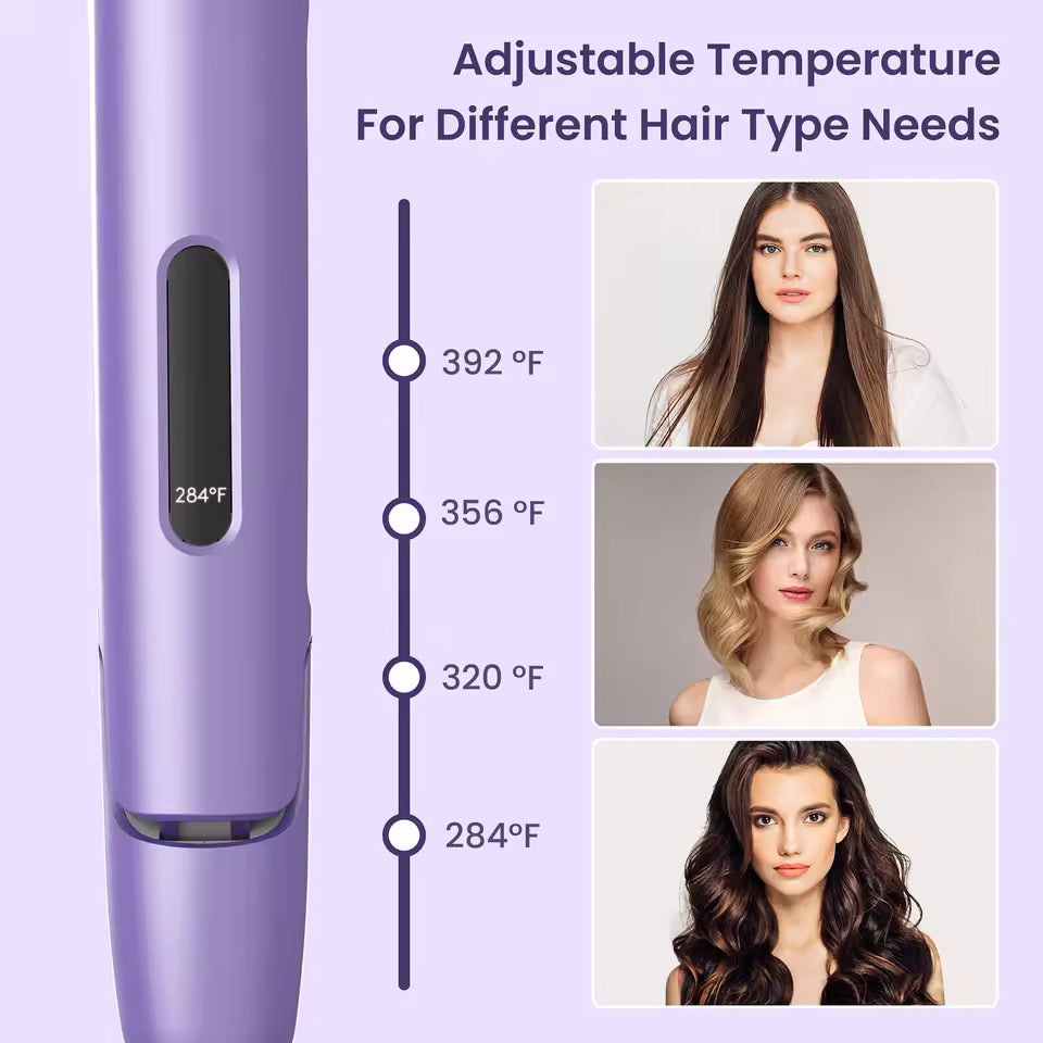 Smooth Curles 2 In 1 Professional Hair Straightener Curlering Flat Iron Fast Heating Ceramic Curler Hair Style